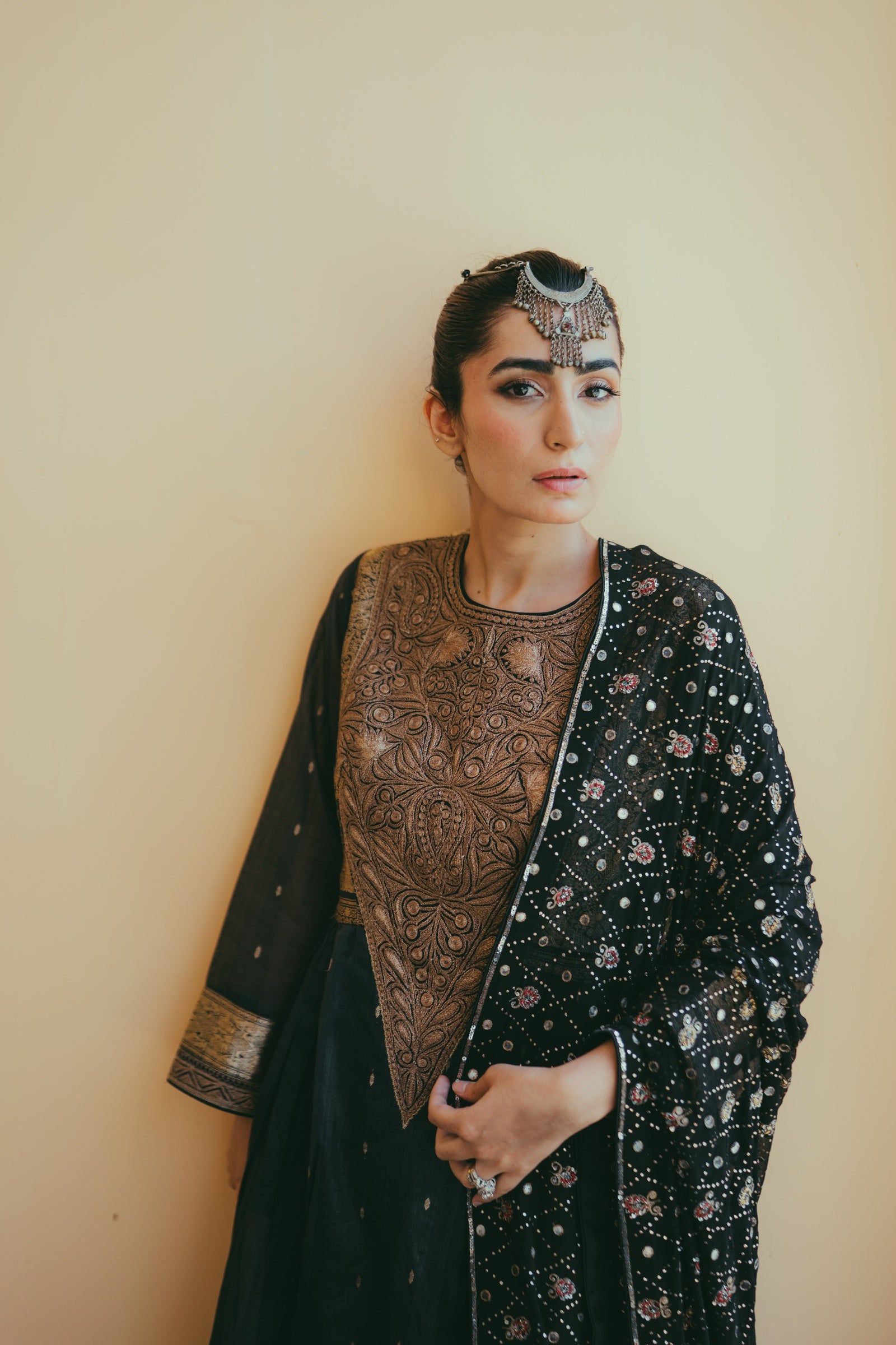 Banarasi Tilla Anarkali Set